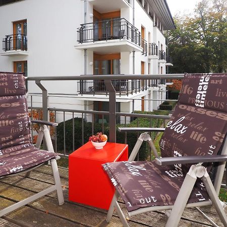 Kaiservillen Heringsdorf - Ferienwohnung Mit 1 Schlafzimmer Und Balkon Dr4 Esterno foto