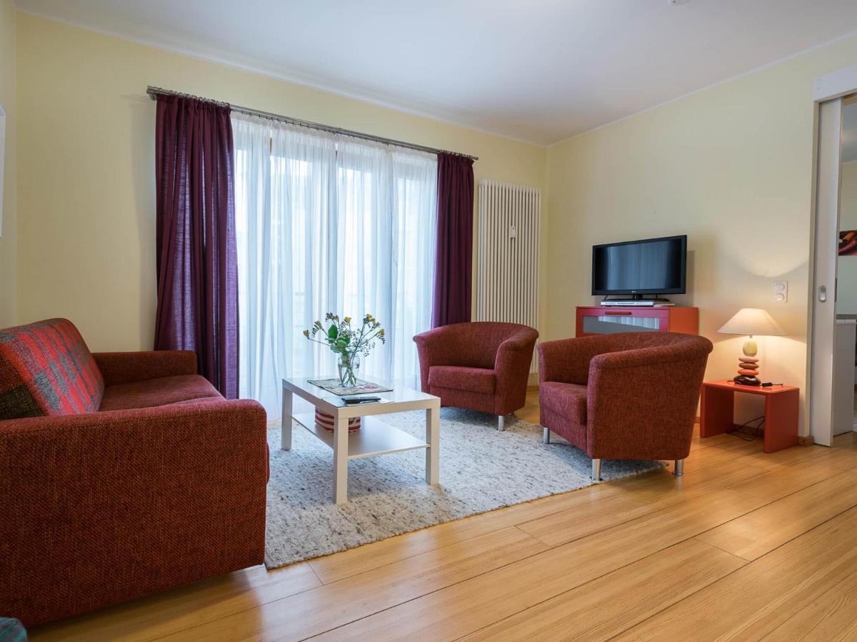 Kaiservillen Heringsdorf - Ferienwohnung Mit 1 Schlafzimmer Und Balkon Dr4 Esterno foto